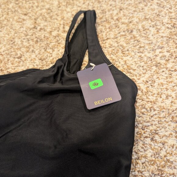 BEILON BLACK SWIMSUIT - Picture 3 of 6